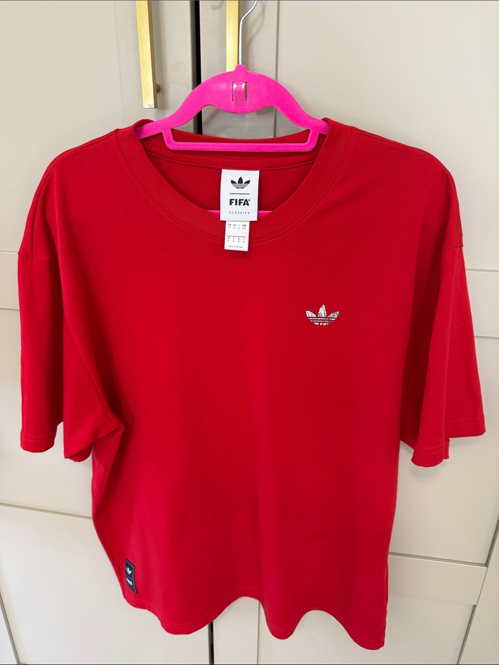 Adidas Originals FIFA Classics USA ‘94 World Cup Graphic T-Shirt Red Men’s M - Picture 6 of 6